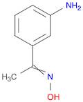 Ethanone, 1-(3-aminophenyl)-, oxime (9CI)