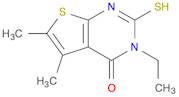 3-ETHYL-2-MERCAPTO-5,6-DIMETHYLTHIENO[2,3-D]PYRIMIDIN-4(3H)-ONE