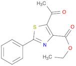 ETHYL 5-ACETYL-2-PHENYLTHIAZOLE-4-CARBOXYLATE