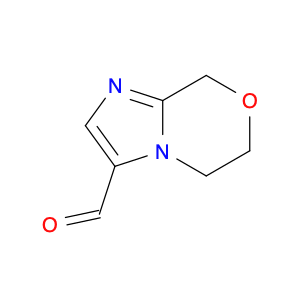 8H-Imidazo[2,1-c][1,4]oxazine-3-carboxaldehyde, 5,6-dihydro- (9CI)