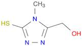 3H-1,2,4-Triazole-3-thione, 2,4-dihydro-5-(hydroxymethyl)-4-methyl- (9CI)