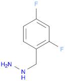 Hydrazine, [(2,4-difluorophenyl)methyl]- (9CI)