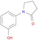 1-(3-HYDROXYPHENYL)PYRROLIDIN-2-ONE