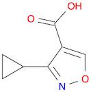 4-Isoxazolecarboxylicacid,3-cyclopropyl-(9CI)