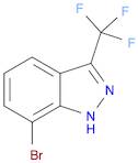 1H-Indazole, 7-broMo-3-(trifluoroMethyl)-