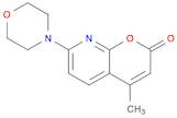 4-methyl-7-morpholino-2H-pyrano[2,3-b]pyridin-2-one