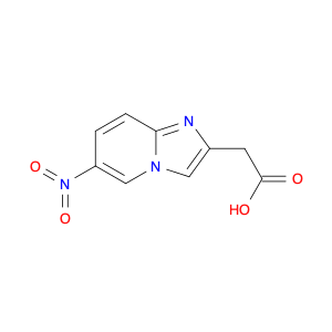 IMidazo[1,2-a]pyridine-2-acetic acid, 6-nitro-