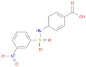 4-(3-NITRO-BENZENESULFONYLAMINO)-BENZOIC ACID