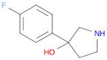 3-(4-Fluorophenyl)-3-pyrrolidinol Hydrochloride