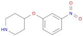 3-NITROPHENYL 4-PIPERIDINYL ETHER