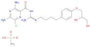 2-PyrazinecarboxaMide, 3,5-diaMino-6-chloro-N-[[[4-[4-(2,3-dihydroxypropoxy)phenyl]butyl]aMino]i...