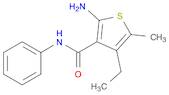 3-Thiophenecarboxamide,2-amino-4-ethyl-5-methyl-N-phenyl-(9CI)