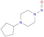 Piperazine, 1-cyclopentyl-4-nitroso- (9CI)