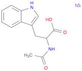 Sodium 2-acetamido-3-(1H-indol-3-yl)propanoate