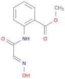 METHYL 2-{[(2E)-2-(HYDROXYIMINO)ETHANOYL]AMINO}BENZOATE