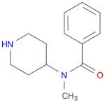 N-METHYL-N-4-PIPERIDINYL-BENZAMIDE