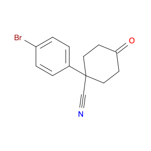 4-CYANO-4-(4-BROMOPHENYL)CYCLOHEXANONE