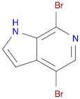 1H-Pyrrolo[2,3-c]pyridine, 4,7-dibroMo-