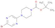 tert-Butyl 4-(5-bromopyrazin-2-yl)piperazine-1-carboxylate