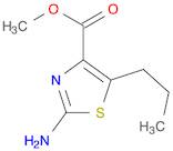 4-Thiazolecarboxylicacid,2-amino-5-propyl-,methylester(9CI)