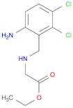 Ethyl N-(2,3-dichloro-6-aminobenzyl)glcycine