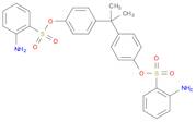 2-Aminobenzenesulfonic acid (1-methylethylidene)di-4,1-phenylene ester