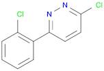 3-CHLORO-6-(2-CHLOROPHENYL)-PYRIDAZINE