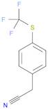 4-(TRIFLUOROMETHYLTHIO)PHENYLACETONITRILE