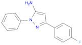 3-(4-FLUOROPHENYL)-1-PHENYL-1H-PYRAZOL-5-AMINE