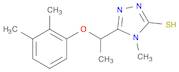 5-(1-(2,3-Dimethylphenoxy)ethyl)-4-methyl-4H-1,2,4-triazole-3-thiol