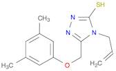 4-Allyl-5-[(3,5-dimethylphenoxy)methyl]-4H-1,2,4-triazole-3-thiol