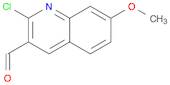 2-CHLORO-7-METHOXY-QUINOLINE-3-CARBALDEHYDE