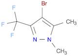 4-BROMO-1,5-DIMETHYL-3-(TRIFLUOROMETHYL)-1H-PYRAZOLE