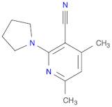 4,6-Dimethyl-2-(pyrrolidin-1-yl)nicotinonitrile