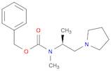 (S)-Benzyl methyl(1-(pyrrolidin-1-yl)propan-2-yl)carbamate