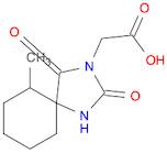 2-(6-Methyl-2,4-dioxo-1,3-diazaspiro[4.5]decan-3-yl)acetic acid