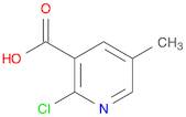 2-Chloro-5-methylpyridine-3-carboxylic acid