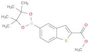 METHYL 5-(4,4,5,5-TETRAMETHYL-1,3,2-DIOXABOROLAN-2-YL)-1-BENZOTHIOPHENE-2-CARBOXYLATE