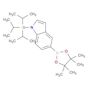 5-(4,4,5,5-Tetramethyl-1,3,2-dioxaborolan-2-yl)-1-(triisopropylsilyl)-1H-indole