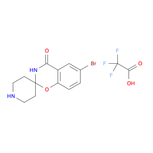 6-BROMO-4-OXO-3,4-DIHYDROSPIRO(2H)-BENZO(E)[1,3]OXAZINE-2,4'-PIPERIDINE TRIFLUOROACETIC ACID SALT