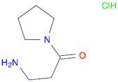 3-AMINO-1-PYRROLIDIN-1-YL-PROPAN-1-ONE HCL