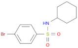 4-BROMO-N-CYCLOHEXYLBENZENESULPHONAMIDE