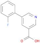 5-(2-FLUOROPHENYL)NICOTINIC ACID