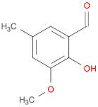 2-Hydroxy-3-methoxy-5-methylbenzaldehyde