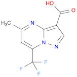 5-Methyl-7-(trifluoromethyl)pyrazolo[1,5-a]pyrimidine-3-carboxylic acid