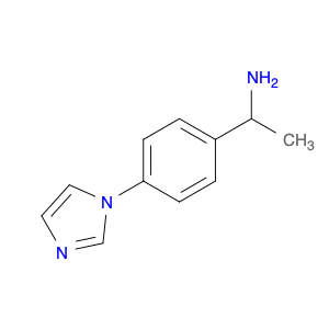 1-[4-(1H-IMIDAZOL-1-YL)PHENYL]ETHANAMINE