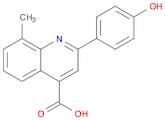 2-(4-HYDROXY-PHENYL)-8-METHYL-QUINOLINE-4-CARBOXYLIC ACID