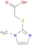 [(1-METHYL-1H-IMIDAZOL-2-YL)SULFANYL]ACETIC ACID