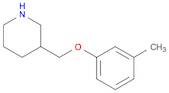 3-[(3-METHYLPHENOXY)METHYL]PIPERIDINE