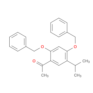 Ethanone, 1-[5-(1-Methylethyl)-2,4-bis(phenylMethoxy)phenyl]-